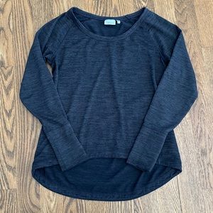 Athleta No Sweatin’ It Sharkbite Top